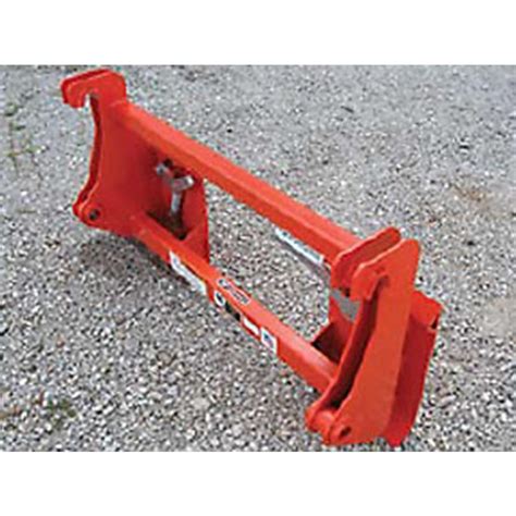 adapter plate for skid steer to kubota la la1251|kubota la1251 quick attach adapter.